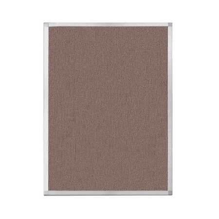 Versare Hush Panel Configurable Cubicle Partition 3' x 4' Latte Fabric 1850313